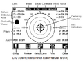 The number that appears in the Sphere location is the correction number that you will use in choosing the lenses for the MRI glasses.